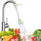 Uooker,Adaptador de grifo de cocina, accesorio de rociador de grifo para fregadero de cocina, extensor de grifo flexible antisalpicaduras, cocina, baño (verde)