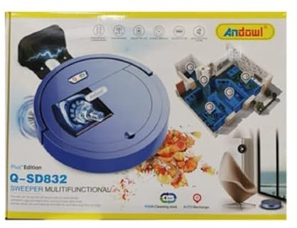OISE ART STORE Trade Shop - Spazzatrice Robot Aspirapolvere Elettrica Intelligente Multifunzione Q-sd832