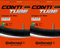 2X Continental Compact 20 Wide Schlauch 20 Zoll AV (50/62-406) AV 34mm