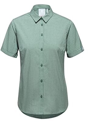 Mammut Damen Aada Bluse, Dark Jade-Jade, L