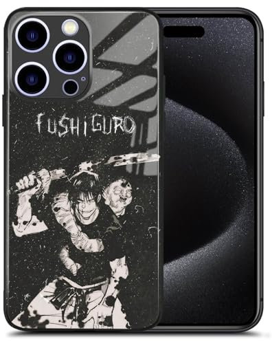 Toji Fushiguro JJK Anime Handytasche - Manga Art Style Schutzhülle, Coole TPU Soft Silicone Hülle für iPhone 11