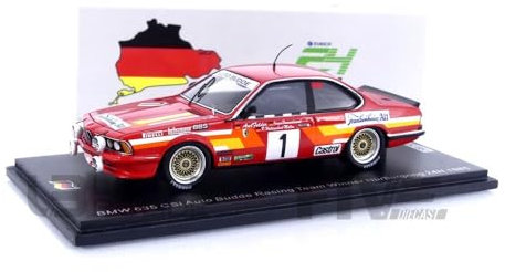 SPARK 1/43 SG836 BMW 635 CSI - Winner Nurburgring 1985 Diecast Modellcar