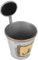 ABOOFAN Iron Flower Bucket With Small Blackboard, Small Flower Vase Rustic French Flower Planting Bucket Farmhouse Metal Jug Pitcher Floral Arrangement A
