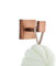 Badezimmer-Hardware-Set in Roségold, Edelstahl, Bademantelhaken, Handtuchhalter, Toilettenpapierhalter, Handtuchring, Badezimmerzubehör, gebürstetes Roségold E