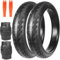 ZUKKA 2er-Pack Fat Bike Tires,E-Bike Reifen 24 Zoll 24x3.0 Fat Reifen Mantel 76-507 für E-Bike Mountainbike Heavy Duty Hochleistungs-Verschleißfestes E-Bike Mountain Snow Bike