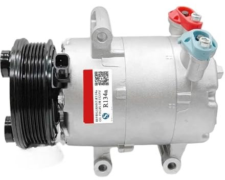 ULLiaN Compressore Aria condizionata VS16, Compatibile con Land Rover Freelander 2 2.2 LR019310 LR002649 LR056301 1433332 1434388 1543954 1566167 6G91-19D629-FE
