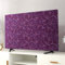 Hixingo Housse pour TV, Housse de Protection Télévision Housse Protection Écran TV Élastique Housse Télévision Anti Poussière Respirant Housse Écran TV Housse Écran PC (28inch,Violet foncé)