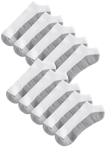 NEXT Herren Sneaker-Socken mit gepolsterter Sohle, 10er-Pack