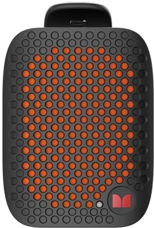 Monster MB0-MICRO Blaster Micro Enceinte Bluetooth sans Fil Ultra Portable, IPX7 Résistant à l'eau, Autonomie 8h, Bluetooth 5.4, avec Micro et Clip Magnétique