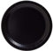 Amscan International 22.8 cm Paper Plates Black, Pack of 50