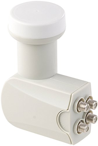 Q-Sonic 4 Fach LNB: Universal-Quad-Switch-LNB für digitales Sat.-TV (4fach, HD, Satellitenschüssel)