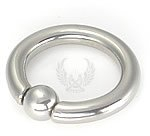 Trend Agent geschlossener Ring aus Chirurgenstahl Snap Fit 22mm