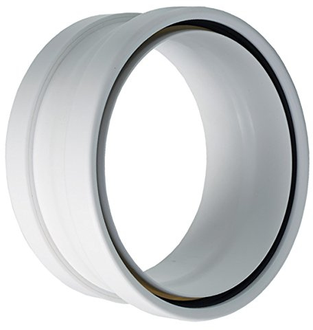 Kair 125mm Fast Seal Round Duct Connector Pipe-to-Pipe | Push-fit installation, Rubber seals eliminates the need to seal joints with silicon