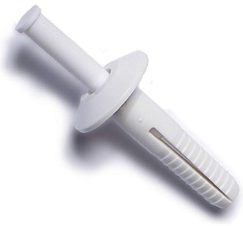 Hard-to-Find Fastener 014973170004 Nylon Truss Nail Drive Anchors, 1/4 x 1, Piece-100