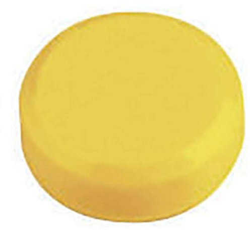 HEBEL Haftmagnet, rund, Durchmesser: 20 mm, Höhe: 8 mm, gelb VE=