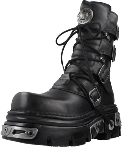 New Rock Men's Mod. 373-S4 Boot,Itali Nomada Negro,40 EU (US Men's 8.5 D)