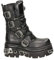 New Rock Shoes - Classic New Rock Leather Boots with Reactor Sole UK 7 / Black