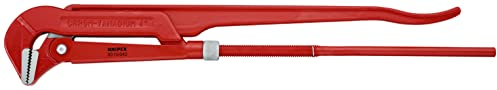 Knipex Giratubi con Ganasce a 90° Rossa, Verniciata a Polvere 750 Mm 83 10 040
