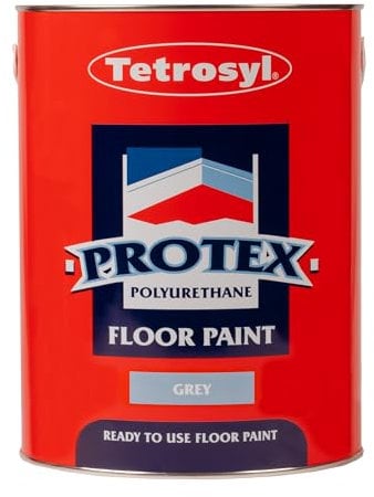 Tetrosyl GYP005 Protex Floor Paint Grey 5L