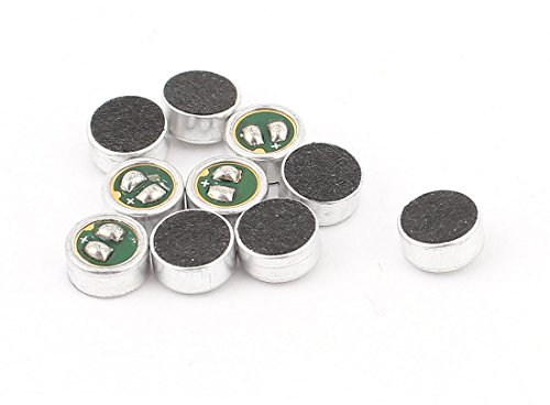 sourcing map 10Stück 6x 2,7mm Surface Mounted Devices Mic Elektret-Mikrofon, Kondensator - de
