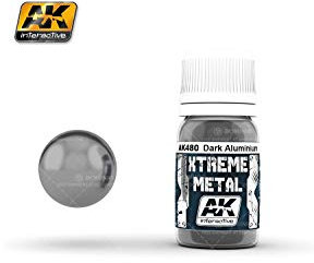 (AK00480) - AK Interactive Paints 30ml - Extreme Metal - Dark Aluminium