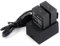 MASUNN 2Pcs 3 .7V 1050Mah Batterie Double Chargeur Usb Pour Gopro Hero 3 3 Plus