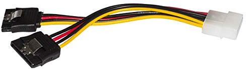 LINK Accessori Marca Modello CAVO Splitter 1 X MOLEX MASCHIO - 2 X SATA Femmina CM 15