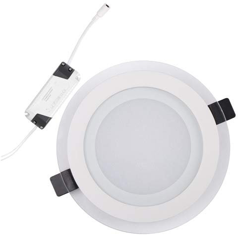 Downlight LED de cristal 6W 4200K redondo