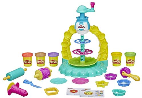 Play-Doh Kitchen Creations Sprinkle Cookie Surprise Play Food Set with 5 Non-Toxic Colours