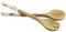 Sea-Club Salat-Besteck - Fische, Mango-Holz emailliert, L: 30cm, Set/2
