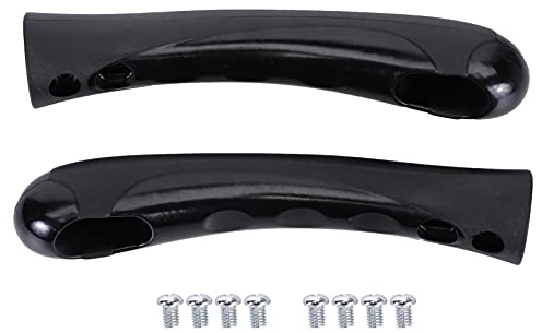 Angoily 2Pcs Bachelite Pentola Manico Universale di Ricambio Maniglia a Prova di Scottature Lungo Manico Grip di Ricambio per La Cucina Pentola Padella