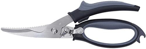 Heavy Duty Stainless Steel Kitchen Shears for Butterflying Poultry, Cutlery Shears for Herbs, Meat, BBQ
