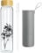 Ferexer Sport Gourde Verre Bouteille Verre 1L / 1 Litre / 600 ML (1000ml, Bambou)