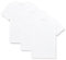 BOSS Mens Tshirt RN 3P Classic Three-Pack of Cotton Underwear T-Shirts with Logos White