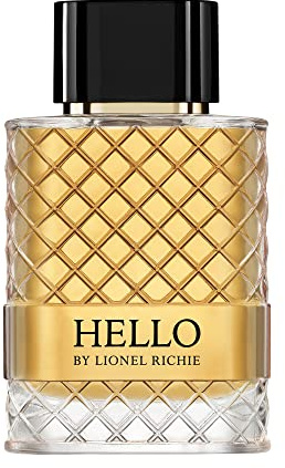 Lionel Richie Hello for Men - Classic Yet Adventurous, Effortlessly Seductive Eau De Cologne For Him - Refreshing Fougère Blend With Warm, Amber Notes - Intense, Long Lasting Fragrance - 100 ml