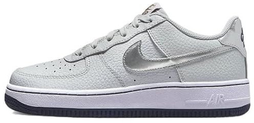 NIKE Air Force 1 '07, Scarpe da Ginnastica Uomo, Argento, 37.5 EU