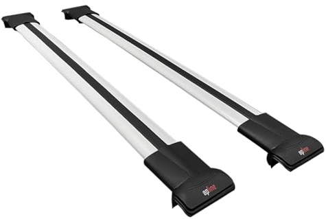 accessorypart Kompatibel mit Mercedes V Klasse 3 (W447) 2014-2026 Fly Model Relingträger Dachträger Auto Gepäckträger Grau Aluminium 2 Stangen