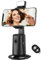Auto Face Tracking Tripod, No App, 360° Rotation Face Body Phone Camera Mount Gesture Control, Smart Shooting Holder with 3000mAh Rechargeable Battery for Vlog, Streaming, Video, Tiktok- Black