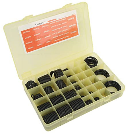 383-teiliges O-Ring-Sortiment-Set, Klimaanlagen-Dichtungssatz 4138938, Ersatz für -Bagger