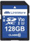 LinkMore 128GB SD Card Camera, SDXC Card XV13, UHS-I, U3, V30, Class 10, Camera Memory Card, Read Speed Up to 98MB/s, Write Up to 75MB/s SD Memory Card