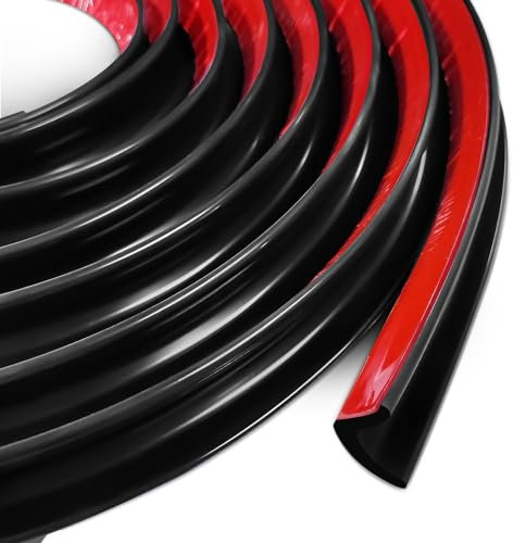 MeYuxg Grondaie in gomma, strisce per pioggia in PVC, J Shape, deviazione della pioggia del tetto, per veicoli, camion, camper, barche, auto, furgone, porta, camper (2,5 m, nero)