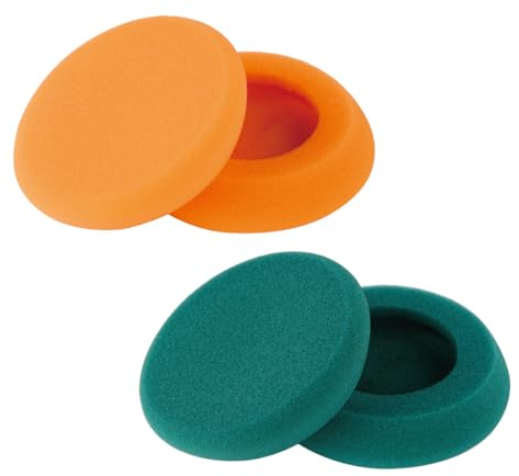 YAXI Ohrpolster für Koss PortaPro, 2 Paar, Orange + Grün