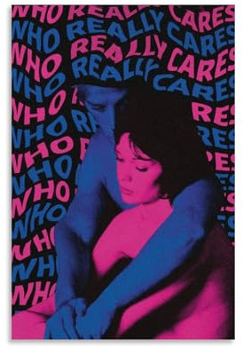 Gufatoo Poster mit TV-Mädchen, Rockband, Vintage-Cover, Musikposter für Zimmer, ästhetische Leinwand, Wandkunst, Schlafzimmerdekoration, 20 x 30 cm