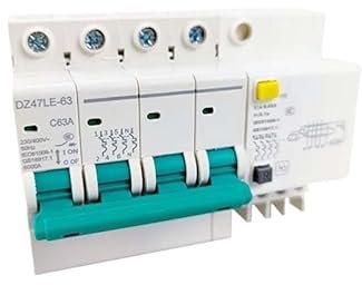 GFDSGRE Diferencial Auto Rearmable Disyuntor Interruptor Principal 1P 2P 3P3P+N 4P AC400V MCB Diferencial Auto Rearmable(3P N,100A)