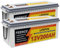 2 PACK of 200ah LiFePO4 AKKU, 12V 200Ah Lithium Batterie, Max. 5120Wh Energy Lithium-Batterie, 4000-15000 Zyklen Deep Cycle mit 200A BMS, für Wohnmobil, Solar, Marine, Boot, Off-Grid Anwendungen