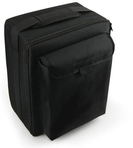 Protective Storage Case With With Shoulder Straps For Karaoke Machine Speakers Microphones Case Accessories