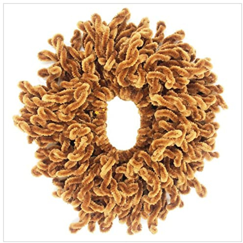Stirnband Damen Muslimischer Hijab-Volumizer-flexibles Gummiband Volumising Scunchie Headflower großer Haarbinderring Stirnband Damen Winter(Camel)