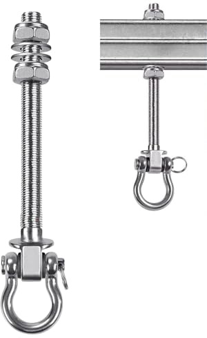 Genérico Haken für Hängematten, Deckenhalterungen für Hängematten, rutschfest, schwere Last, 680 kg, für Sessel, Hängematte, Terrasse, Camping, Wandern