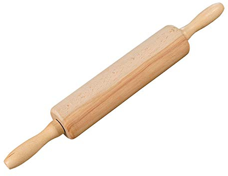Kesper Teigrolle 44cm aus Buche, braun, 44 x 6 x 6 cm