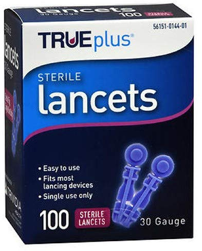 TRUEPLUS LANCETS 30G 100